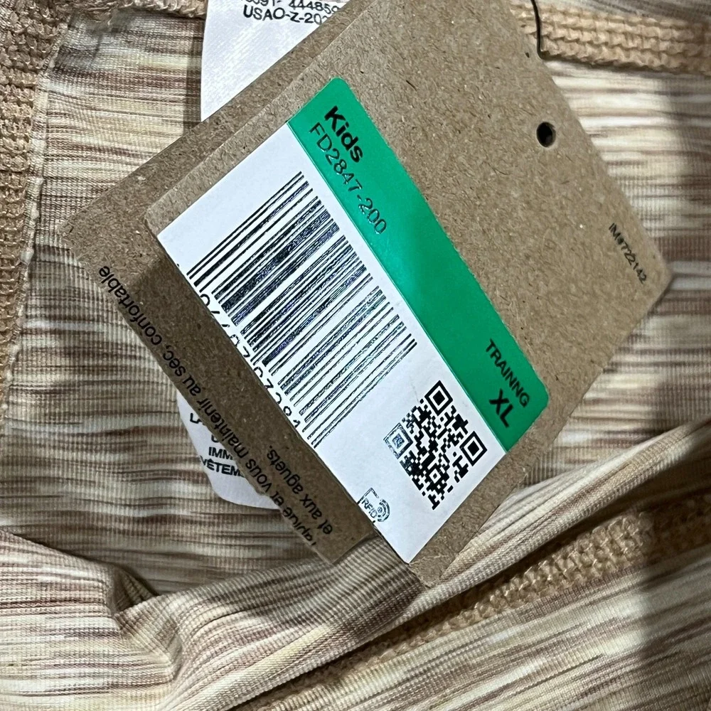 Nike‎ Leggings Girls XL Dri-FIT High-Rise Training Leggings FD2847-200